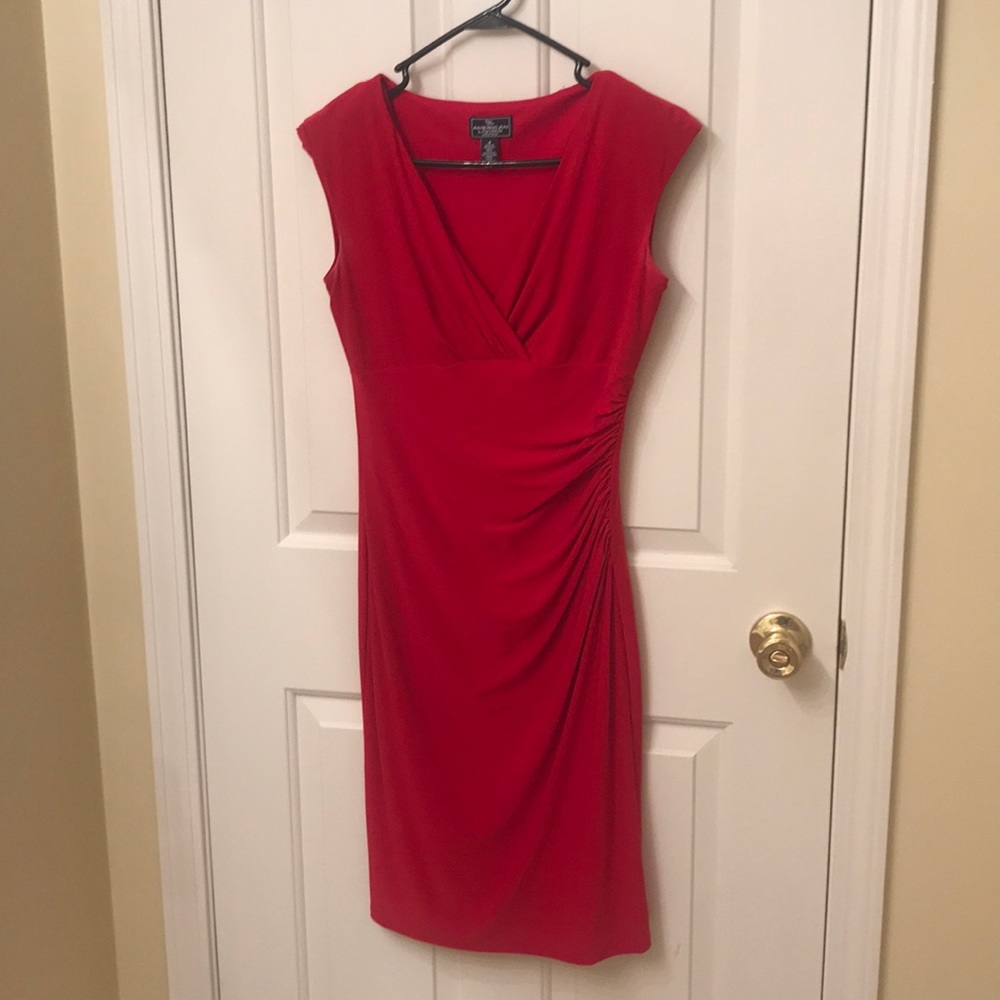 What’s not to love, simple red dress